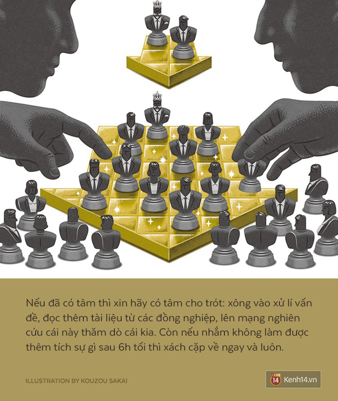 Về chuyện ở lại công ty đến 7h tối: Thay vì hỏi nhau đi làm mấy giờ về, hãy tự vấn hôm nay mình đã làm gì xứng đáng với số tiền lương được nhận