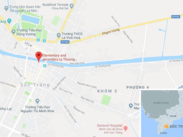 Nữ sinh lớp 9 trầm mình xuống sông trước cổng trường