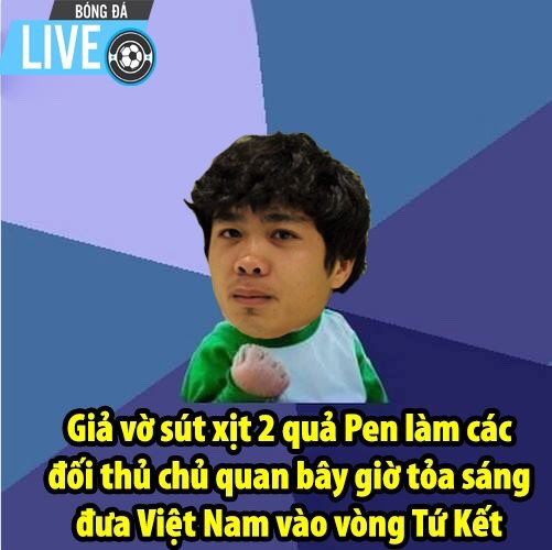 Ảnh chế khen ngợi Công Phượng sau bàn thắng trước Olympic Bahrain