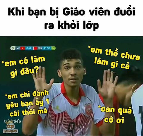 Ảnh chế khen ngợi Công Phượng sau bàn thắng trước Olympic Bahrain