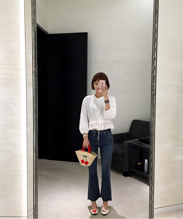 Kiểu áo sơ mi vạn nàng thích, mặc tới sở hay đi chơi đều xinh