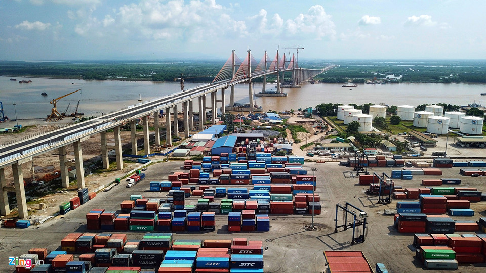 Cầu dây văng hiện đại nhất Hải Phòng trước ngày thông xe