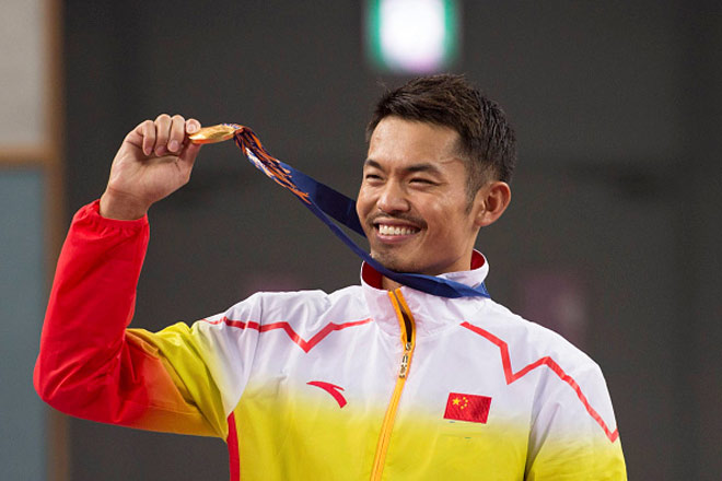 ASIAD 18: Không đấu giây nào, huyền thoại cầu lông Lin Dan vẫn có HCV