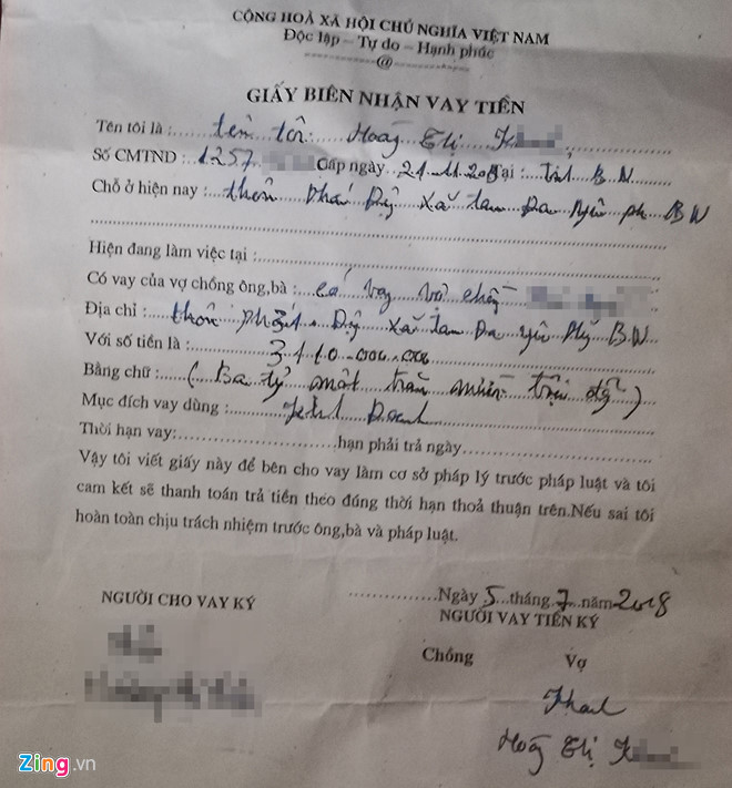 Nạn nhân vụ vỡ nợ ở Bắc Ninh: Tôi cho vay 3 tỷ vì lòng tin