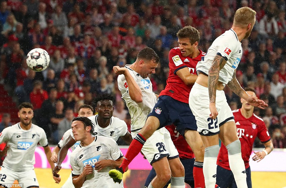 Bayern Munich thắng Hoffenheim 3-1: Hùm xám nhọc nhằn giành 3 điểm