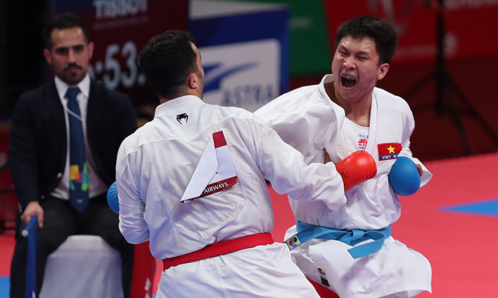 Karate giúp Việt Nam có thêm một HC bạc