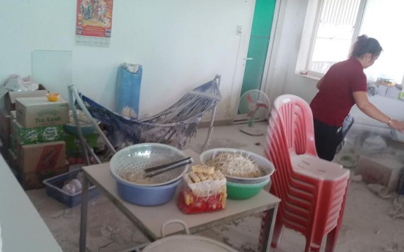 Căng tin Trường Đại học Cửu Long bất ngờ phát hỏa