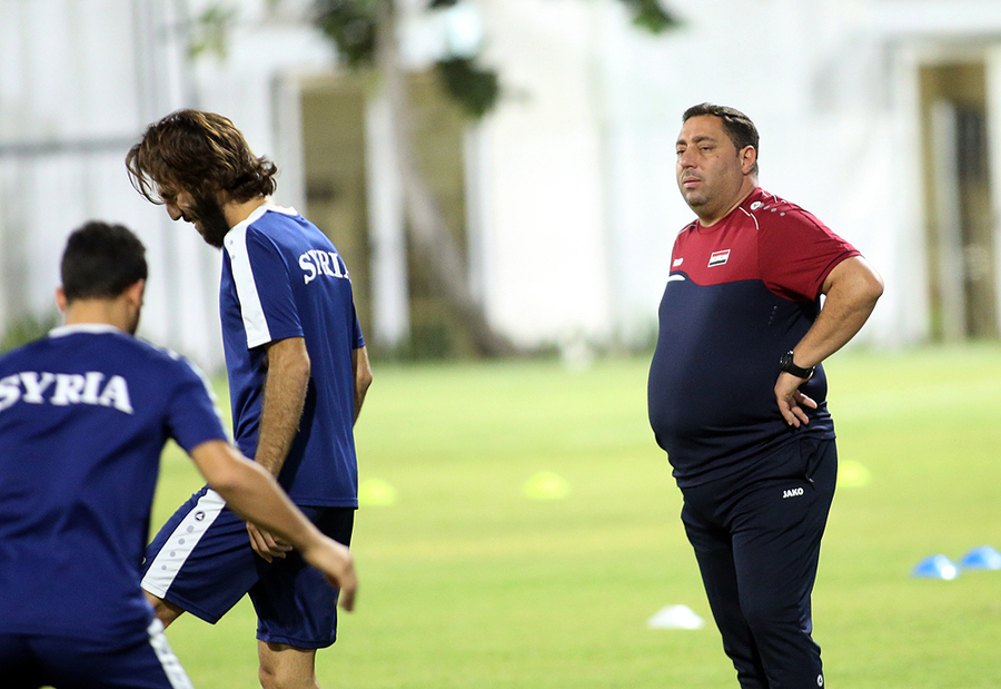 Syria tập kín trước khi quyết đấu Việt Nam