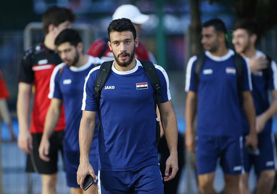 Syria tập kín trước khi quyết đấu Việt Nam