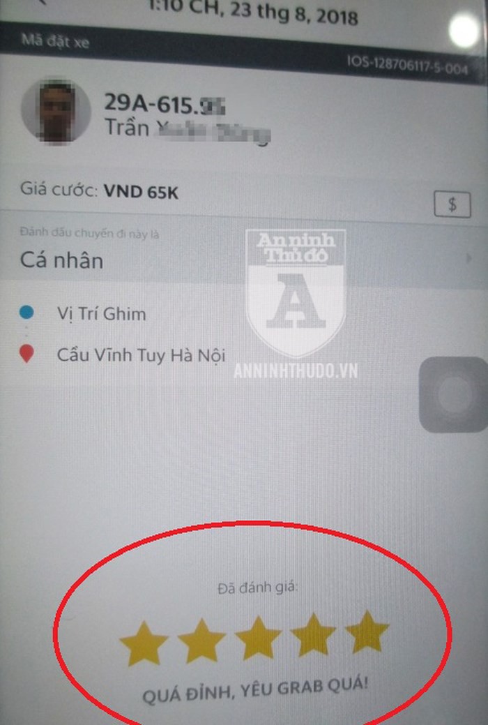 Hà Nội: Nữ sinh tố cáo lái xe Grab sờ đùi, sàm sỡ ở nơi vắng vẻ