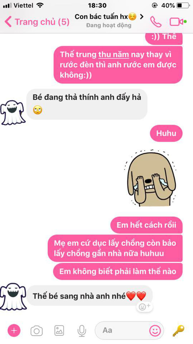 Xuất hiện best thính mùa trăng rằm: Trung thu năm nay thay vì rước đèn, anh rước em được không?