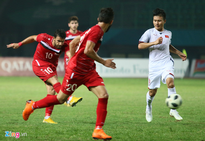 Văn Toàn ghi bàn đưa Olympic Việt Nam vào bán kết ASIAD 2018