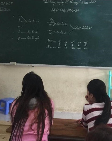 Hoang mang cách đánh vần lạ cho học sinh lớp 1: Đến giáo sư còn rối, huống chi phụ huynh