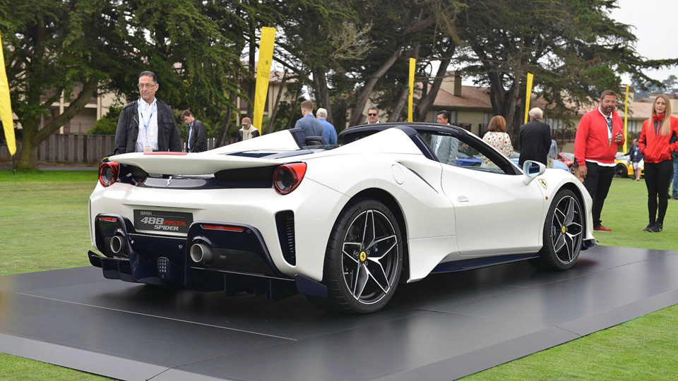 Ferrari 488 Pista Spider - mẫu mui trần thứ 50 của Ferrari ra mắt