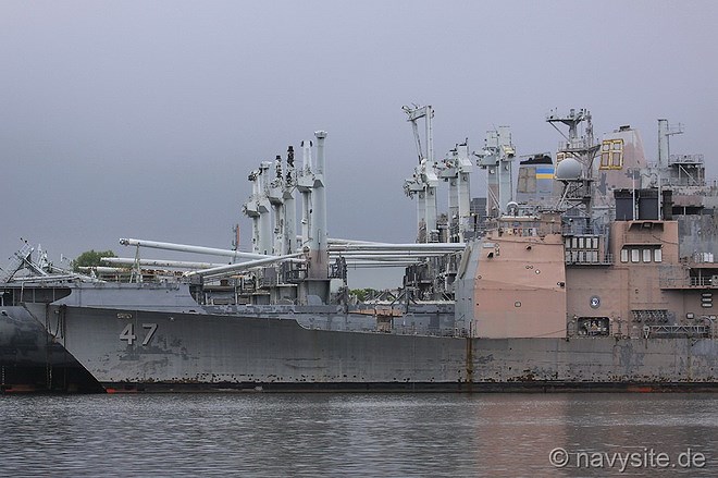 [ẢNH] Dấu hiệu Hải quân Mỹ sắp gọi tái ngũ 5 tuần dương hạm Ticonderoga đã nghỉ hưu?