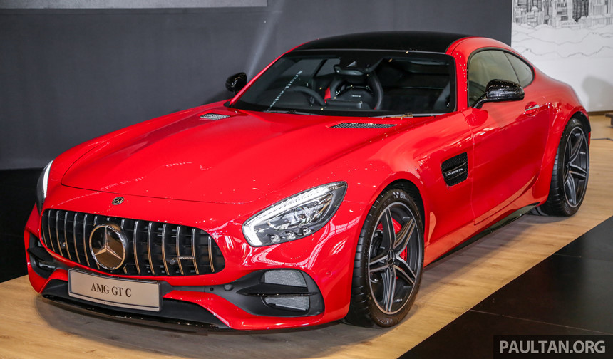 Mercedes-AMG GT C ra mắt tại Malaysia, giá hơn 355.000 USD
