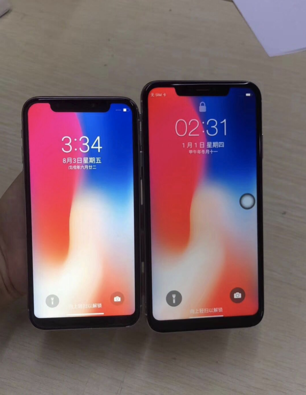 Chưa ra mắt, iPhone X Plus đã có hàng nhái ở Trung Quốc