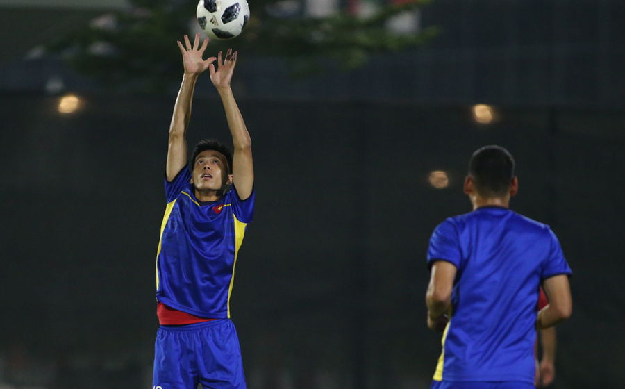 Việt Nam tập kín trước trận tứ kết với Syria