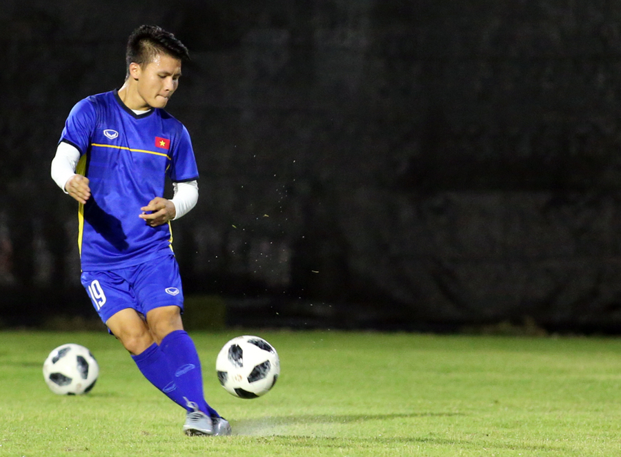 Việt Nam tập kín trước trận tứ kết với Syria