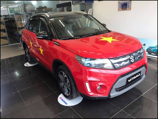 Dàn quái xế, siêu xe thi nhau độ cổ động U23 Việt Nam