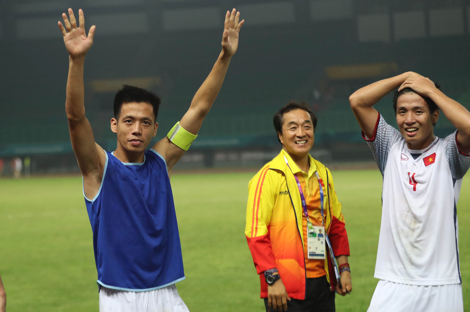 Nụ cười chiến thắng của Việt Nam tại tứ kết ASIAD