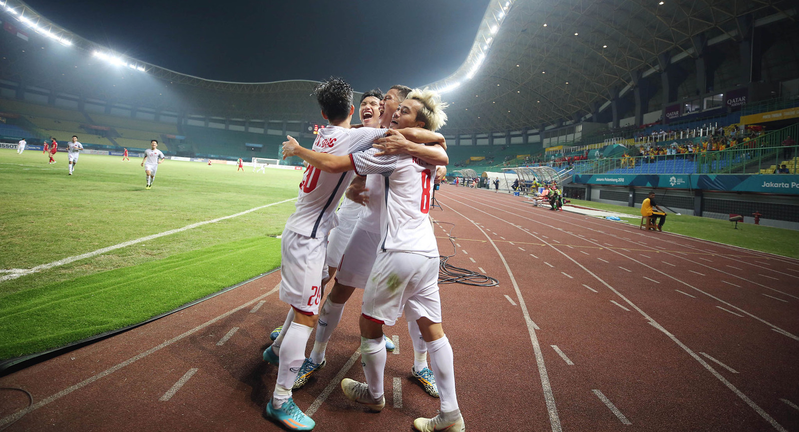 Nụ cười chiến thắng của Việt Nam tại tứ kết ASIAD