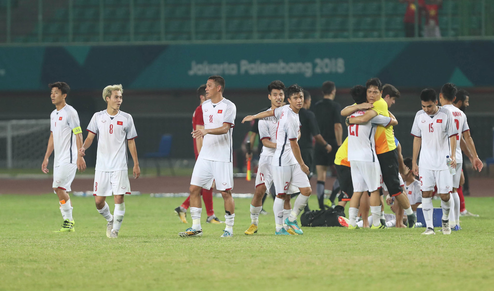 Nụ cười chiến thắng của Việt Nam tại tứ kết ASIAD