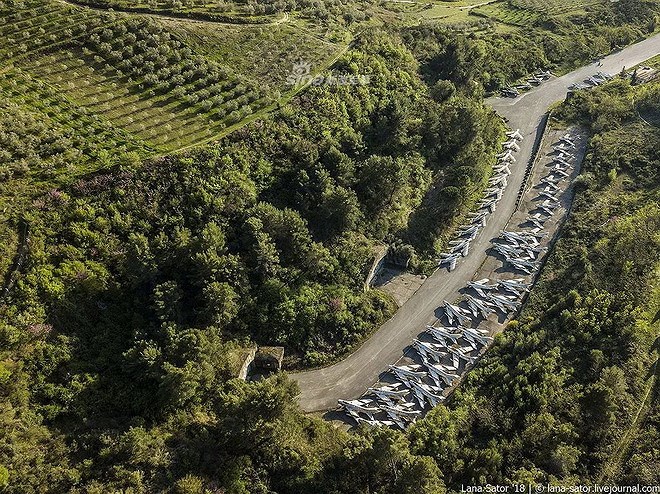 [ẢNH] Kinh ngạc trước khu nghĩa địa chiến đấu cơ Trung Quốc cực lớn tại Đông Âu