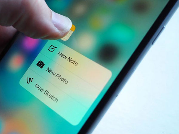 Apple có thể loại bỏ 3D Touch trên iPhone 2018