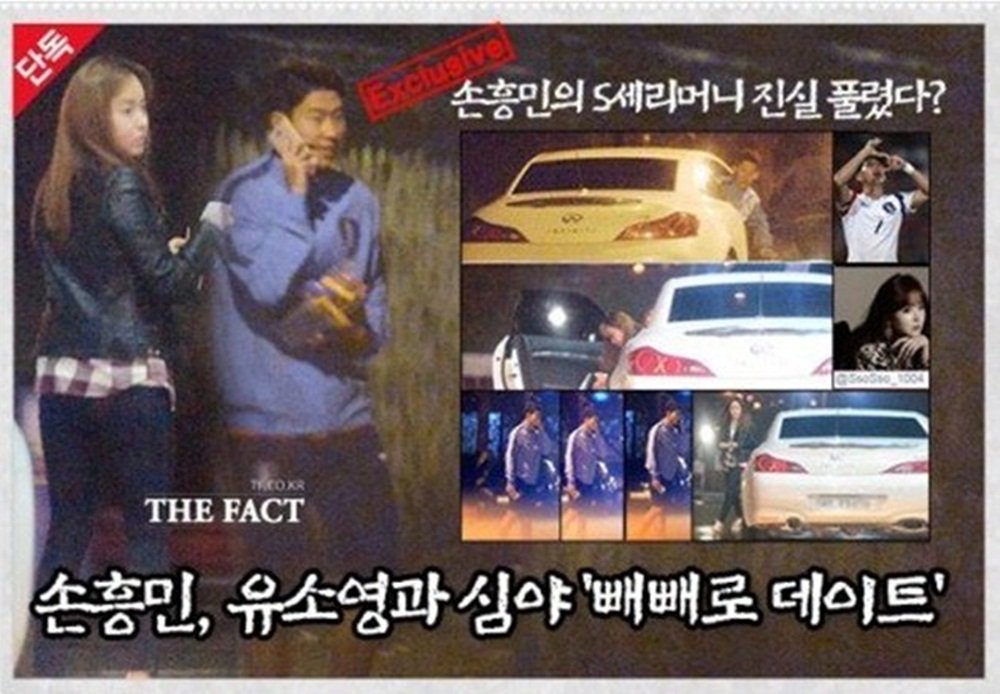 Loạt bạn gái nóng bỏng của danh thủ U23 Hàn Quốc Son Heung Min