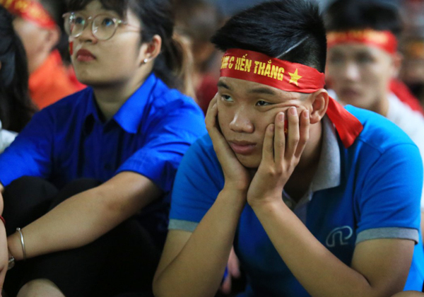 Cảm xúc vui buồn trong trận đấu Việt Nam - Hàn Quốc