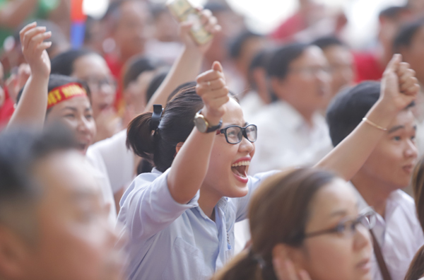 Cảm xúc vui buồn trong trận đấu Việt Nam - Hàn Quốc