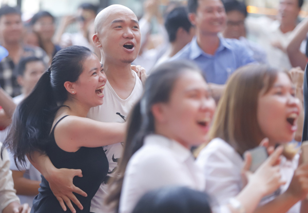 Cảm xúc vui buồn trong trận đấu Việt Nam - Hàn Quốc