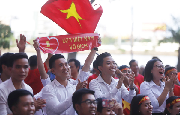 Cảm xúc vui buồn trong trận đấu Việt Nam - Hàn Quốc