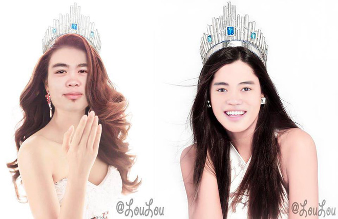 Không thể nhịn cười khi Văn Toàn được ghép ảnh thành Ngọc Trinh, Hương Giang, Tiểu Long Nữ