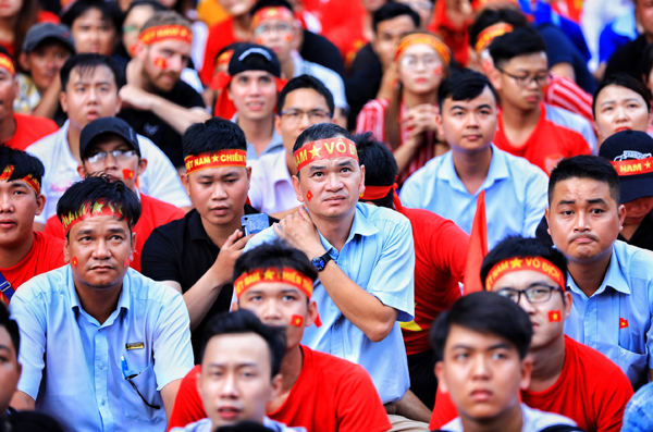 Cảm xúc vui buồn trong trận đấu Việt Nam - Hàn Quốc