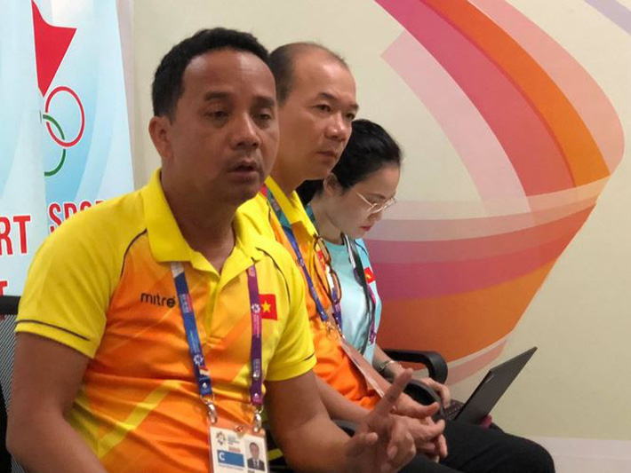 Nhiều câu hỏi về Ánh Viên với lãnh đạo đoàn TTVN tại ASIAD 2018