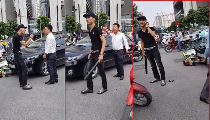 Trần tình của nam thanh niên dùng điếu cày đánh tài xế ô tô sau va chạm giao thông