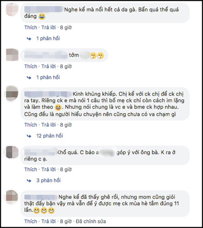 Dâu trẻ hết hồn vì bố chồng bị vảy nến vẫn đòi dùng chung khăn mặt, mẹ chồng cả mùa hè mới tắm 11 lần