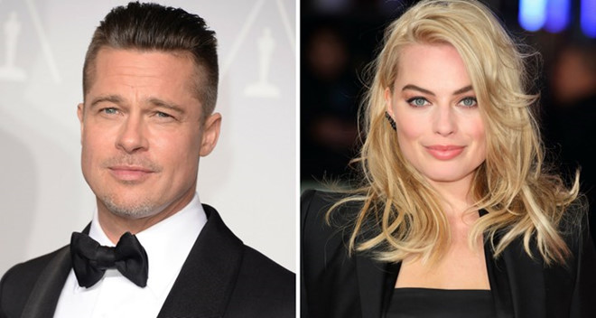 Brad Pitt bị chồng quả bom sex Margot Robbie dằn mặt