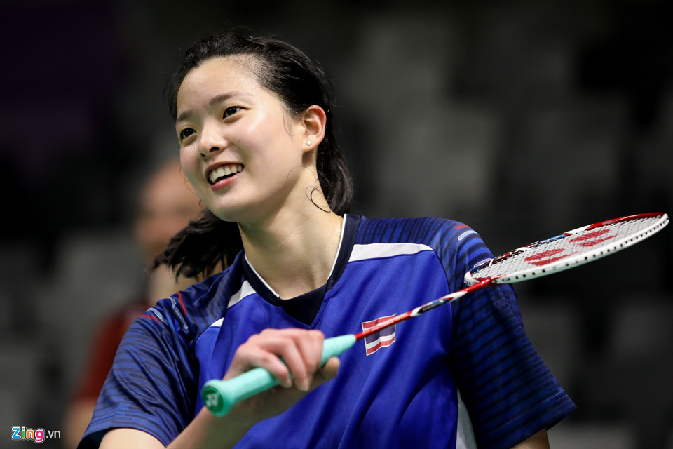 Vẻ ngoài xinh đẹp của ‘hot girl’ cầu lông Thái Lan