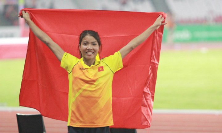 Thu Thảo không ăn nổi cơm trước khi giành HC vàng lịch sử cho điền kinh