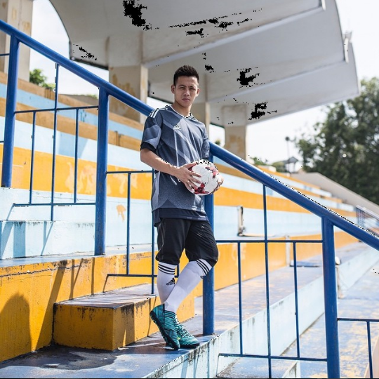 Tiền đạo Văn Quyết - người ghi bàn thắng tung lưới Olympic UAE già thứ nhì đội tuyển, là anh rể tương lai của Duy Mạnh