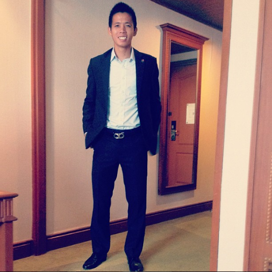 Tiền đạo Văn Quyết - người ghi bàn thắng tung lưới Olympic UAE già thứ nhì đội tuyển, là anh rể tương lai của Duy Mạnh