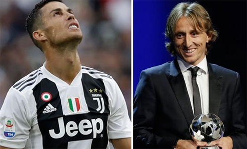 Chị gái Ronaldo dìm hàng Modric vì giành mất giải của em trai