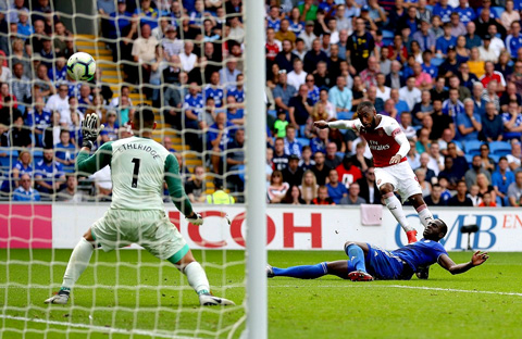 Song tấu Aubameyang - Lacazette nổ súng, Arsenal nối tiếp mạch thắng