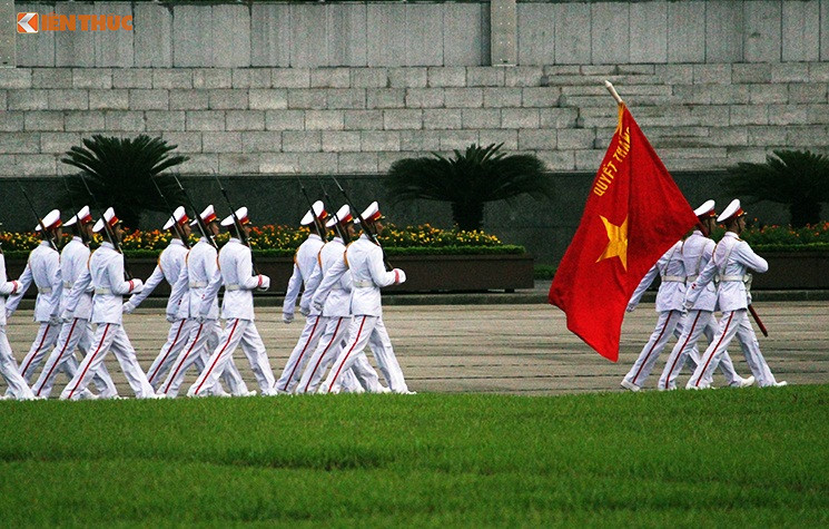 Xúc động lễ chào cờ tại Quảng trường Ba Đình mừng ngày Quốc khánh 2/9