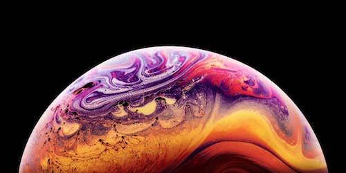 iPhone Xs chưa ra, hình nền đã cho tải về