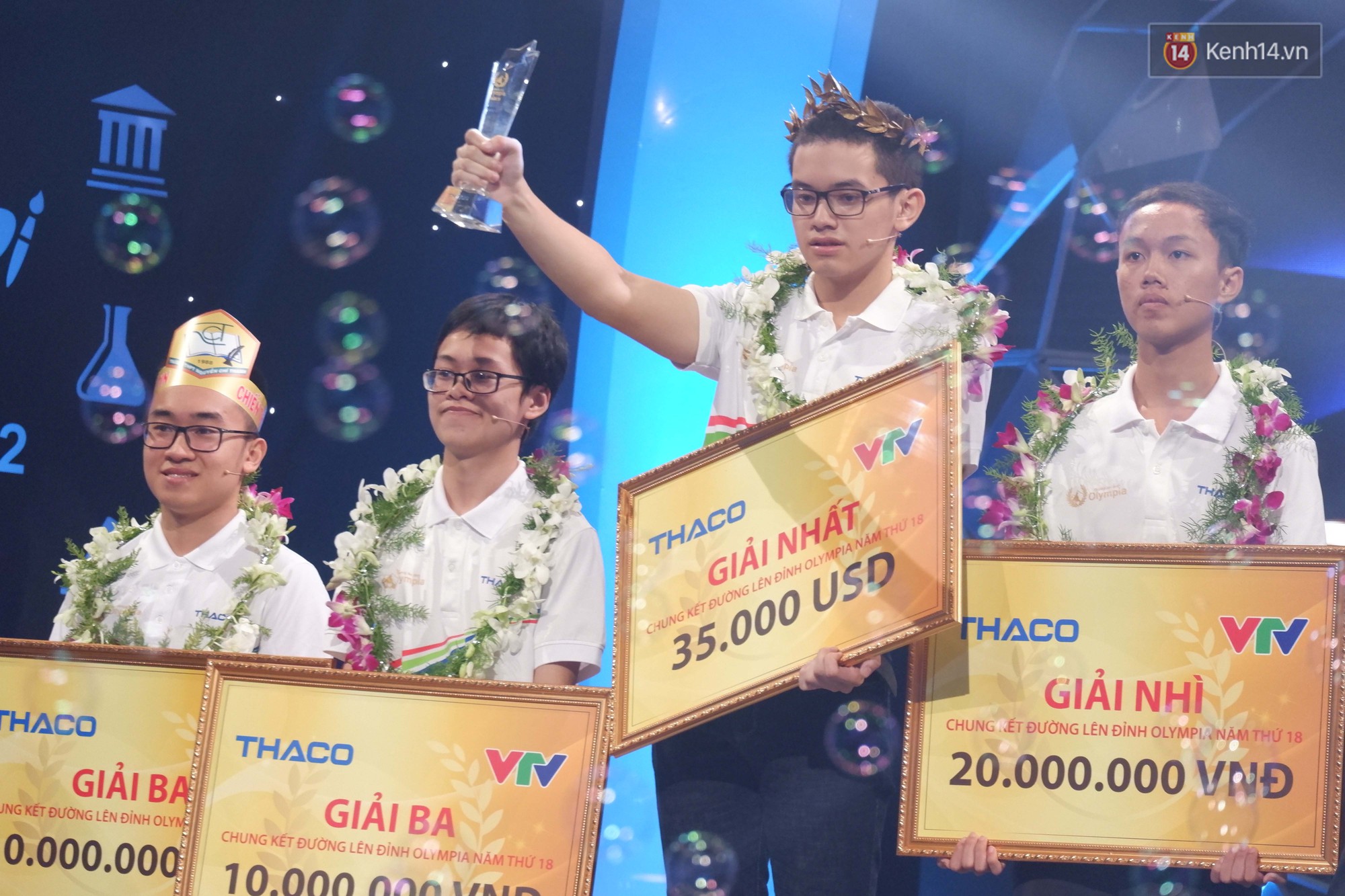 Thành tích học tập đáng nể của quán quân Đường lên đỉnh Olympia năm 18: Nguyễn Hoàng Cường (Quảng Ninh)