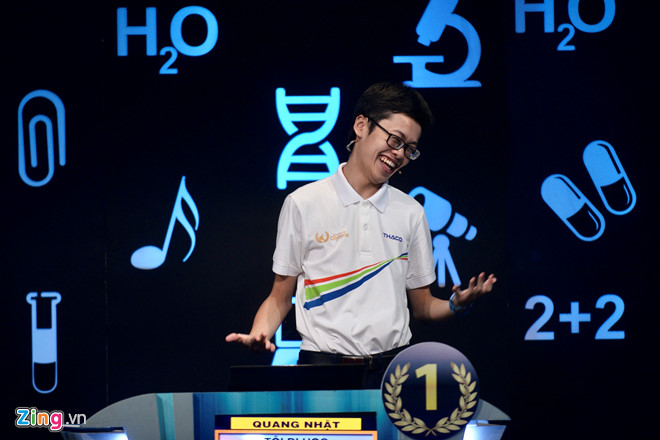 Hoàng Cường trở thành tân quán quân Đường lên đỉnh Olympia năm 18